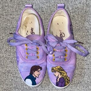 Disney Tangled Rapunzel & Flynn Rider Lace-Up Sneakers